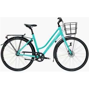 Trek S724 Midstep Gr�n <BR>- 2016 700C Retro damecykel TILBUD