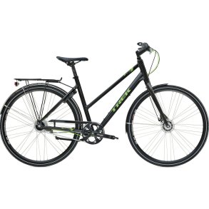 Trek ST 520 Dame Sort <BR>- 2016 Dame citybike TILBUD