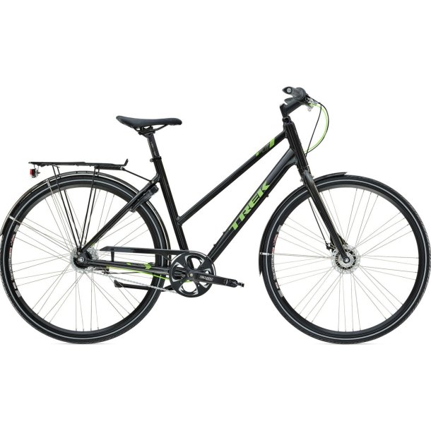 Trek ST 520 Dame Sort <BR>- 2016 Dame citybike TILBUD