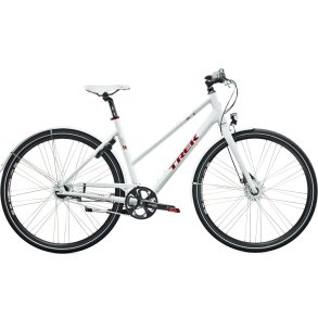 Trek ST 720 Hvid DYNAMO <BR>- 2015 Dame citybike cykel SUPER-TILBUD