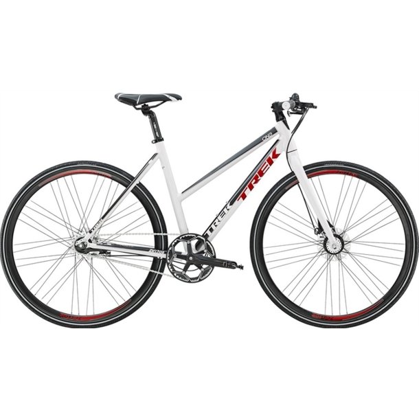 Trek Zektor 1 Dame Hvid <BR>- 2015 Dame citybike cykel SUPER-TILBUD
