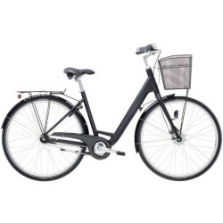 Trek C720 Lowstep 7G Sort <BR>- 2018 Retro damecykel
