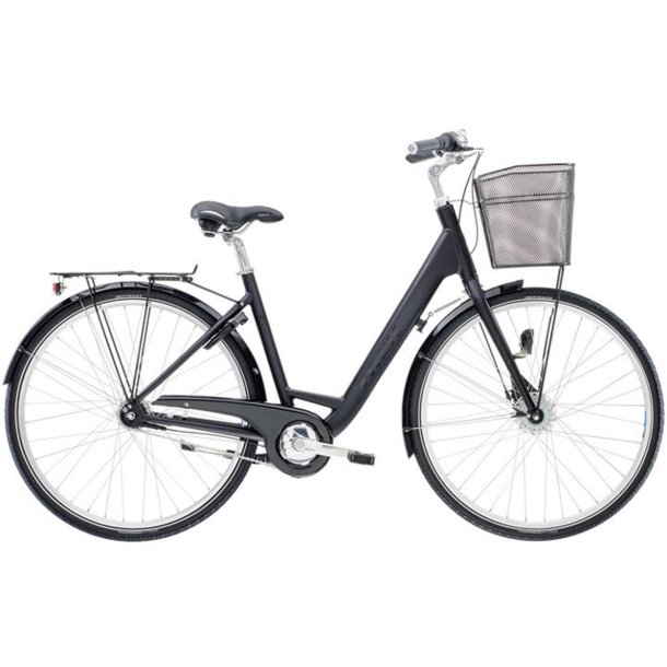 Trek C720 Lowstep 7G Sort <BR>- 2018 Retro damecykel