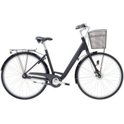 Trek C720 Lowstep 7G Sort<BR>- 2017 Damecykel TILBUD