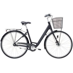Trek C720 Lowstep 7G Sort<BR>- 2017 Damecykel TILBUD