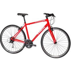 Trek FX 3 R�d <BR>- 2018 Herre sportscykel