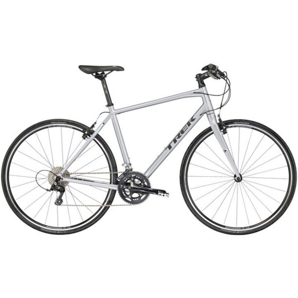 Trek FX 4 S S�lv - Str. 22,5" <BR>- 2017 Herre sportscykel SUPER-TILBUD