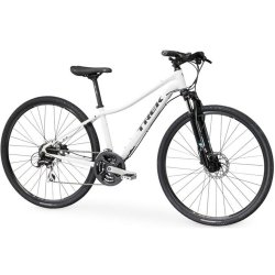 Trek Neko 2 WSD Dual Sport H-Disc Hvid<BR> - 2017 Dame sportscykel TILBUD