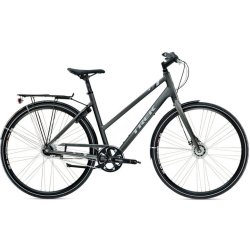 Trek ST 520 Gr� Dame<BR>- 2017 Dame citybike cykel TILBUD
