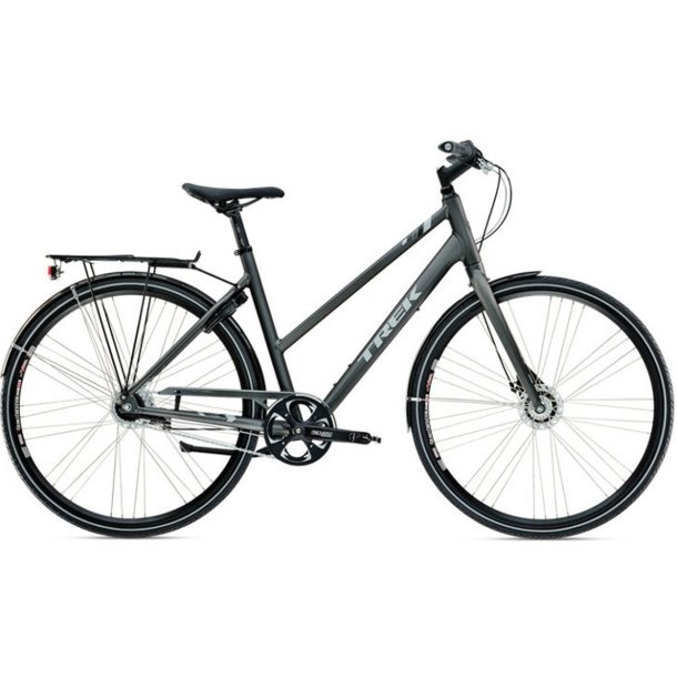 Trek ST 520 Gr� Dame<BR>- 2017 Dame citybike cykel TILBUD