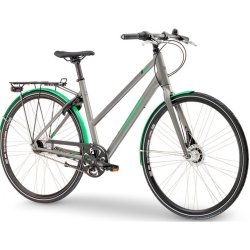 Trek ST 520 Gr� Dame<BR>- 2017 Dame citybike cykel SUPER-TILBUD