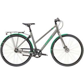 Trek ST 520 Gr� Dame<BR>- 2017 Dame citybike cykel SUPER-TILBUD