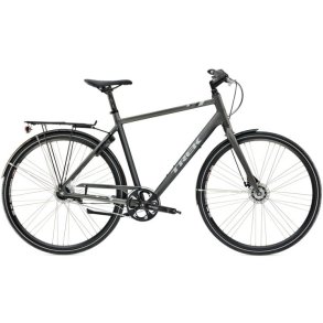 Trek ST 520 Herre Gr� <BR>- 2016 Herre citybike cykel TILBUD