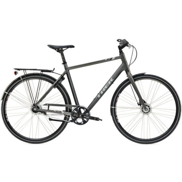 Trek ST 520 Herre Gr� <BR>- 2016 Herre citybike cykel TILBUD