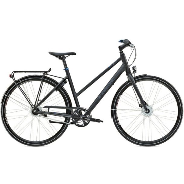 Trek ST 720 Dame Sort DYNAMO<BR>- 2016 Dame citybike TILBUD