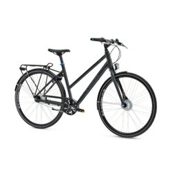 Trek ST 720 Dame Sort DYNAMO<BR>- 2016 Dame citybike TILBUD