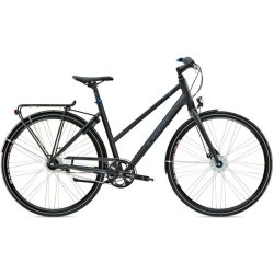 Trek ST 720 Dame Sort  DYNAMO <BR>- 2017 Dame citybike cykel TILBUD