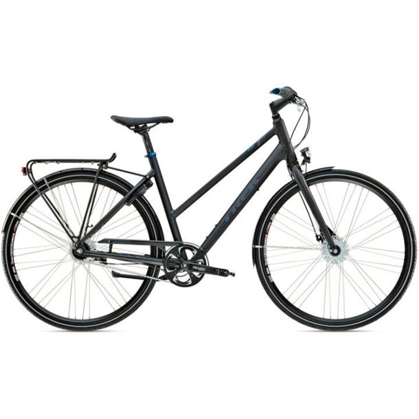 Trek ST 720 Dame Sort  DYNAMO <BR>- 2017 Dame citybike cykel TILBUD
