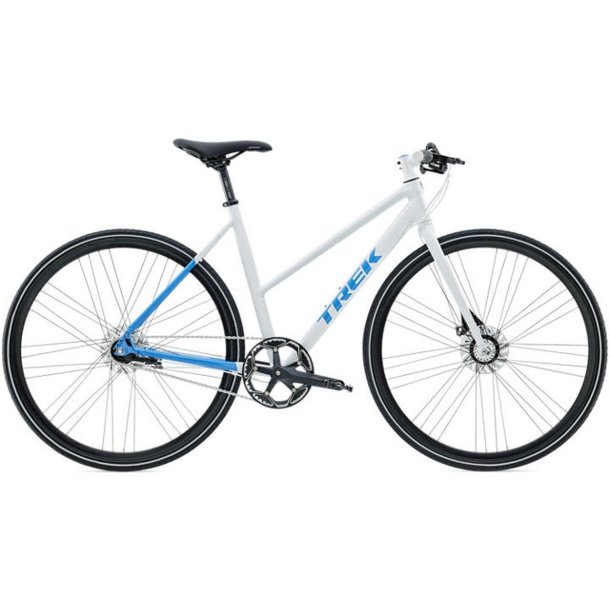 *Trek Zektor 1 Hvid <BR>- 2018 Dame citybike cykel SUPER-TILBUD