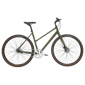 MBK Octane Gravel Urban Dame 7 Gear Shimano Nexus mat gr�n