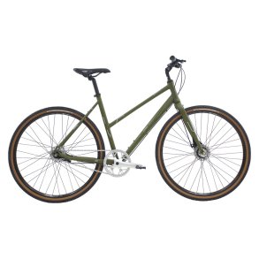 MBK Octane Gravel Urban Dame 7 Gear Shimano Nexus mat gr�n