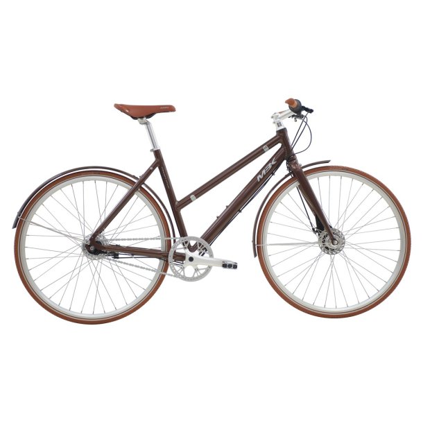 MBK Concept 2Two Dame 7 Gear Nexus rulle m�rk kobber
