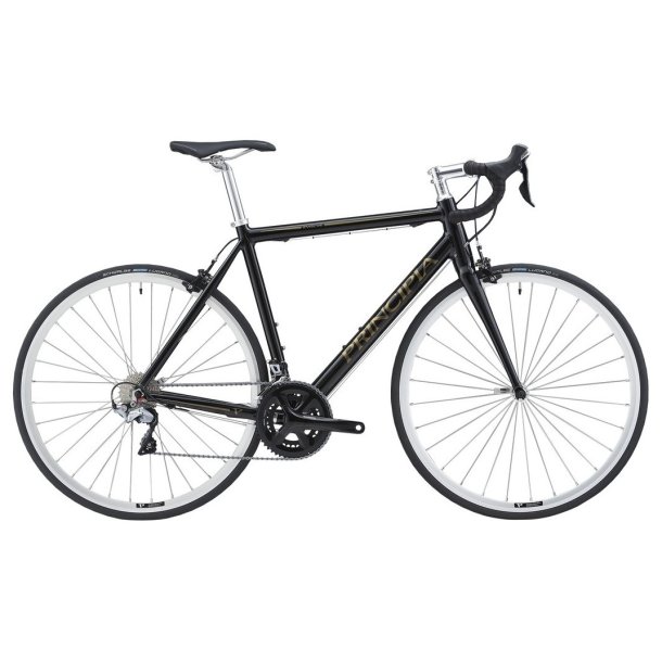 Principia Evolve Alu 700c 105 2x11sp Kaliberbremser Sort m. guld