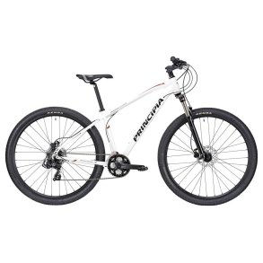 Principia MTB A2.9 Tourney 3x7sp Susp. hvid m. sort
