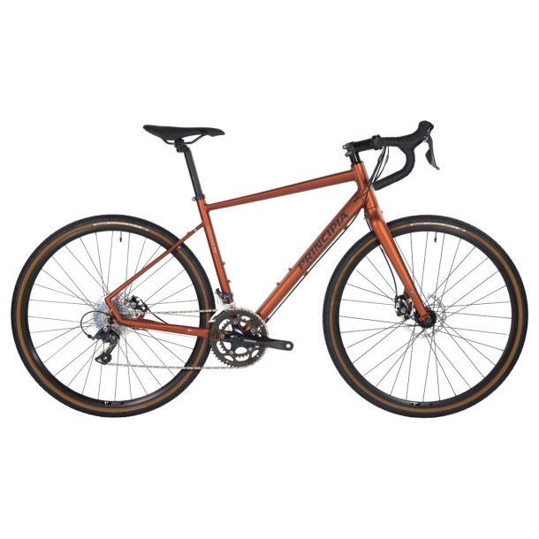 Principia Gravel 10 Unisex 16 Gear Shimano Claris mek. disc mat kobber