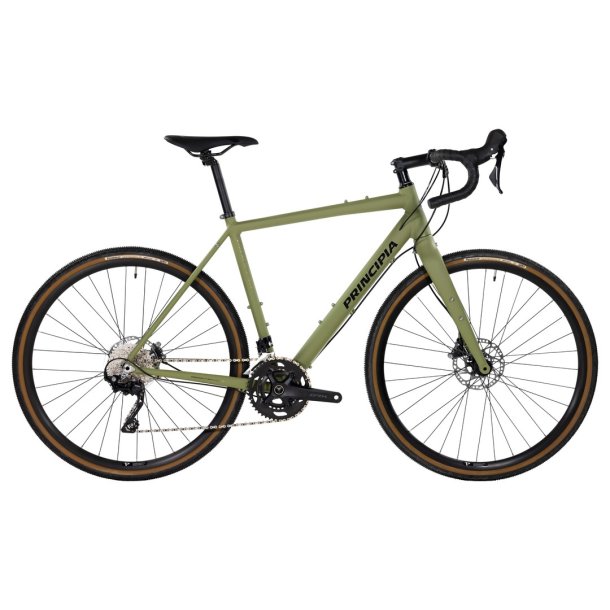Principia Gravel 30 Unisex 20 Gear Shimano GRX400 mat gr�n