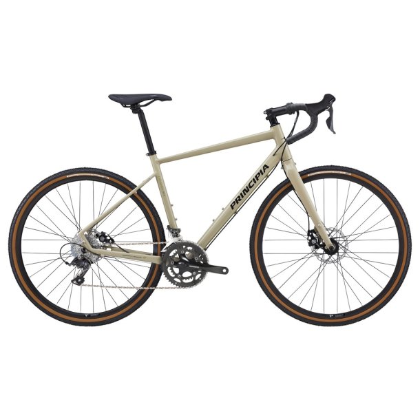 Principia Gravel 10 Unisex 16 Gear Shimano Claris mek. disc blank sand
