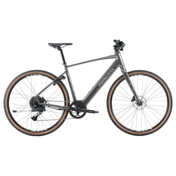 Principia E-Gravel H20 Herre 1x10sp mat gr� inkl. batt.