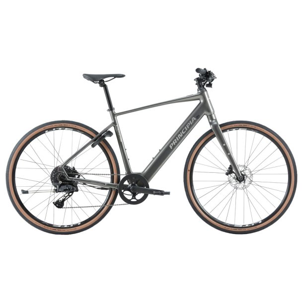 Principia E-Gravel H20 Herre 1x10sp mat gr� inkl. batt.
