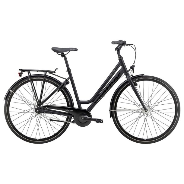 Winther Black Winther 1 Dame 7 Gear Shimano Nexus sandbl�st sort