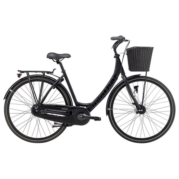 Winther Black Winther 4 Dame 7 Gear Shimano Nexus sandbl�st sort