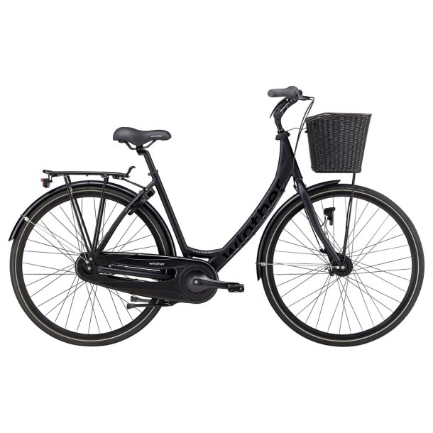 Winther Black Winther 4 Dame 7 Gear Shimano Nexus sandbl�st sort