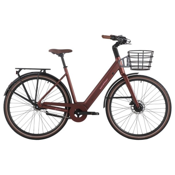 Winther Spirit Unisex 7 Gear mat bordeaux inkl. batt.